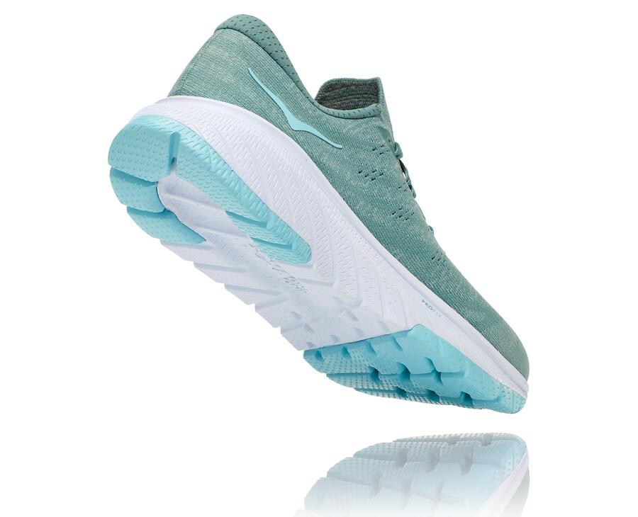 Zapatos Para Caminar Hoka One One Mujer Azules/Blancos - Cavu 3 - ILAH82104